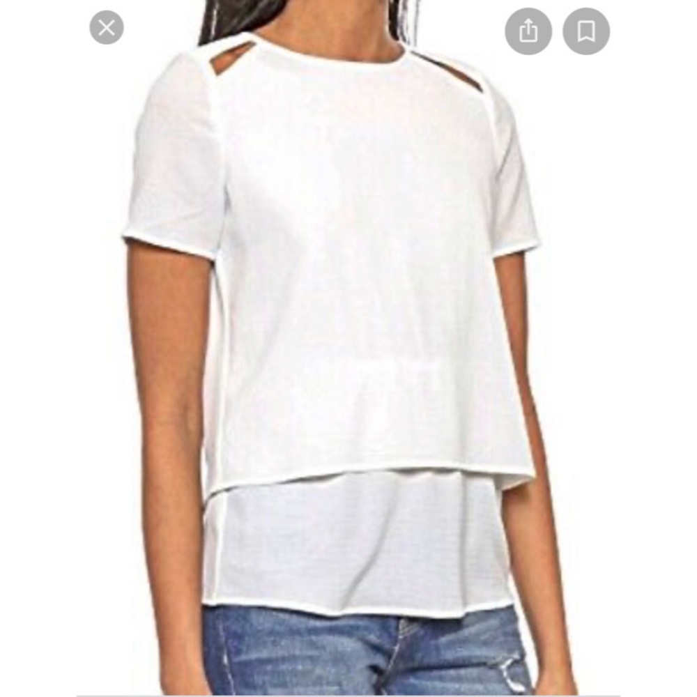 Cooper and Ella Amelia Cutout Tee